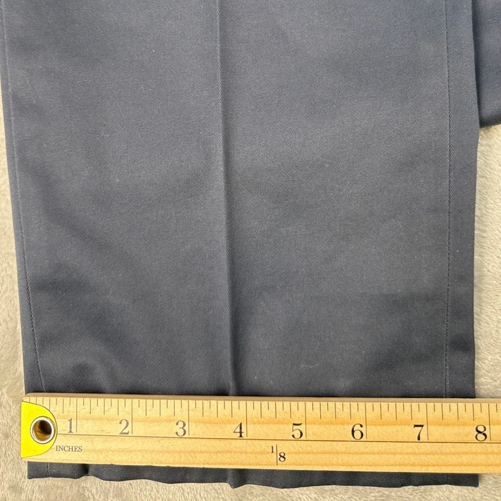 Brooks Brothers Advantage Chino Clark Fit Navy Blue Pants Mens 40x34 Lightweight